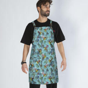 Blue Colibri Apron
