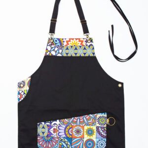 Boho Black III Apron