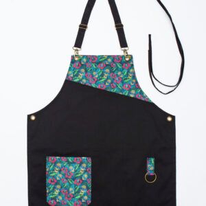 Fancy Black III Apron