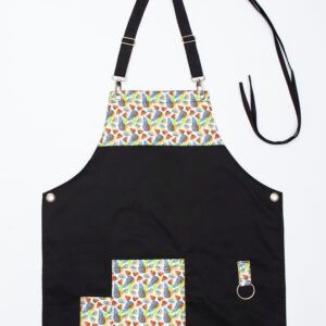 Lemon Pineapple Black II Apron