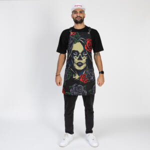 La Catrina red apron