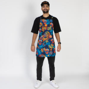 Hawaii skulls apron
