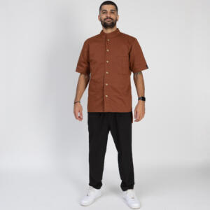 Brown shirt