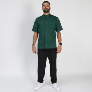 Deep green shirt