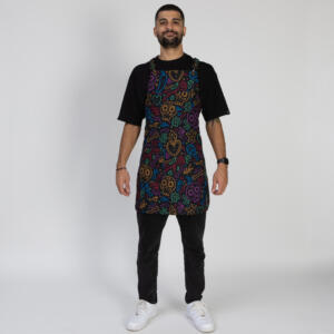 Old school tattoo apron